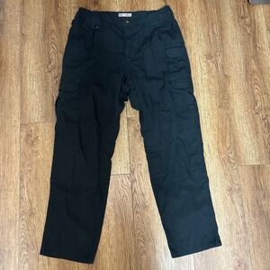 5.11 Tactical Mens Black Ripstop Cargo Work Pants 38x34 Baggy Gorpcore Utility